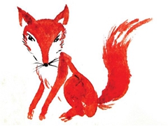 国画狐狸的绘画步骤